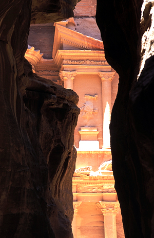 Entering the 'Lost City' of Petra