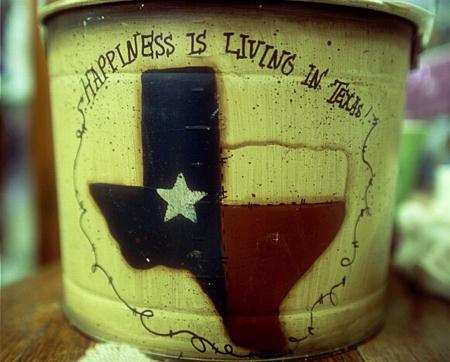 Happiness is living in Texas